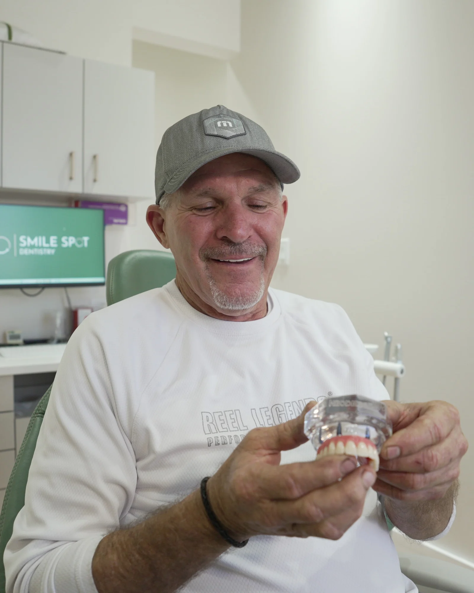 All-on-X patient at Smile Spot Dentistry, Venice, FL