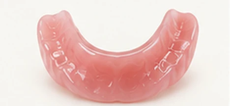 Characterized gingival acrylic denture base — Smile Spot Dentistry, Venice FL