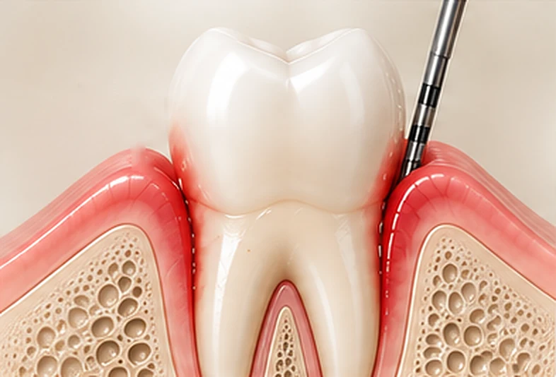 Gingivitis — periodontal stage illustration, Smile Spot Dentistry Venice FL