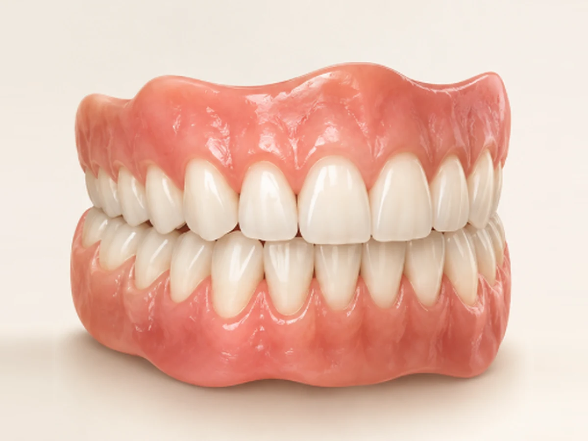Full mouth reconstruction of both arches