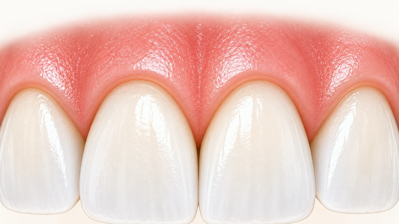 An even, scalloped gumline framing the upper teeth after contouring — Smile Spot Dentistry, Venice, FL